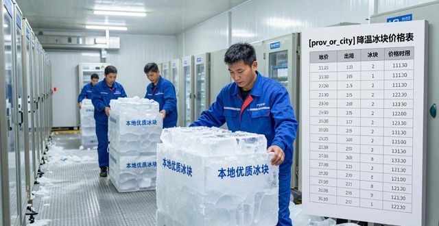 乌鲁木齐降温冰块多少钱一吨？本地制冰厂报价来了