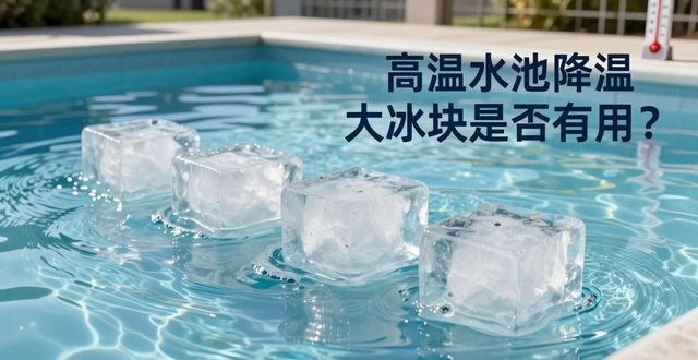 乌鲁木齐高温水池降温大冰块，到底管不管用？